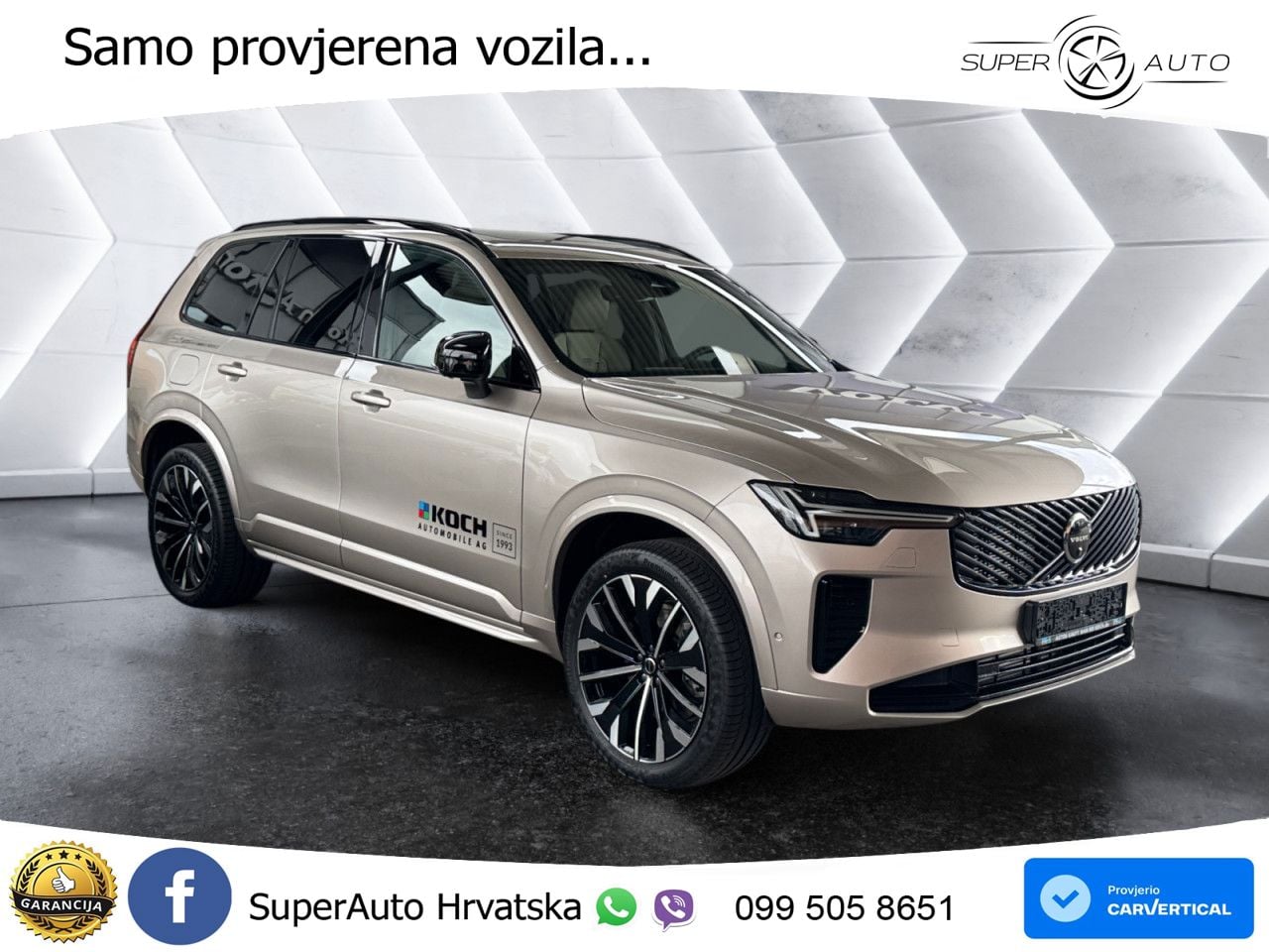 Volvo XC90 2.0 T8 AWD Automatic MATRIX+GR SJED+KAM