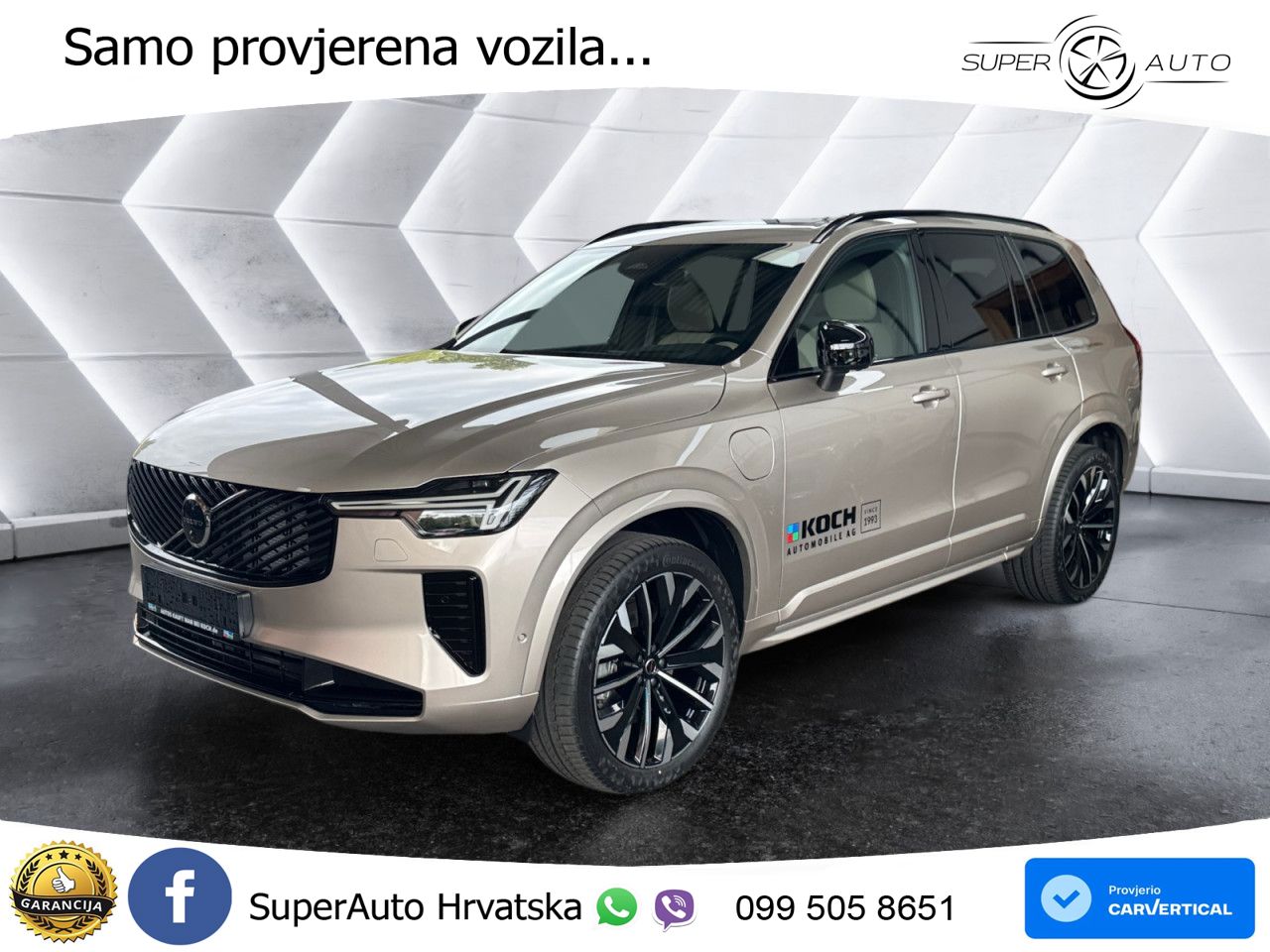 Volvo XC90 2.0 T8 AWD Automatic MATRIX+GR SJED+KAM