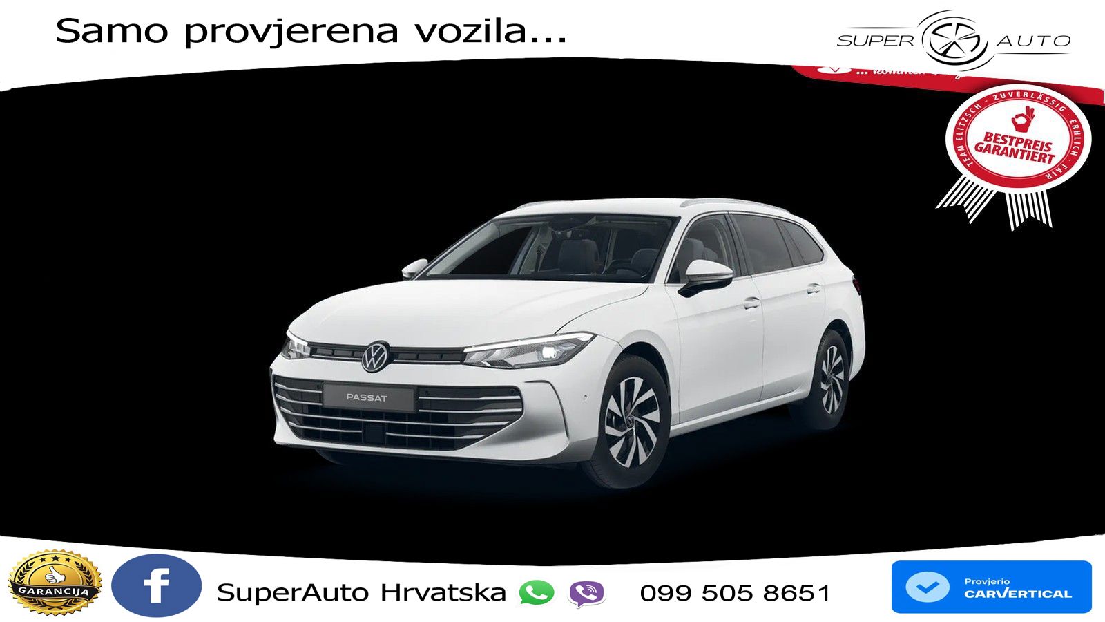 Volkswagen Passat Variant 1.5 eTSI (150 KS) DSG Business LED+GR SJED+ACC