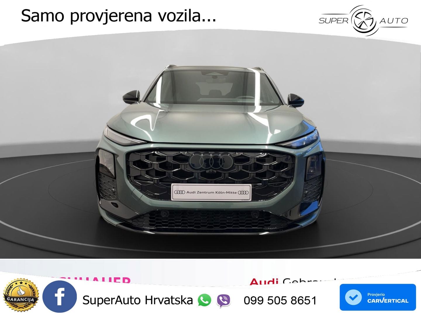 Audi Q3 2.0 TFSI (265 KS) quattro S tronic LED+GR SJED+ACC