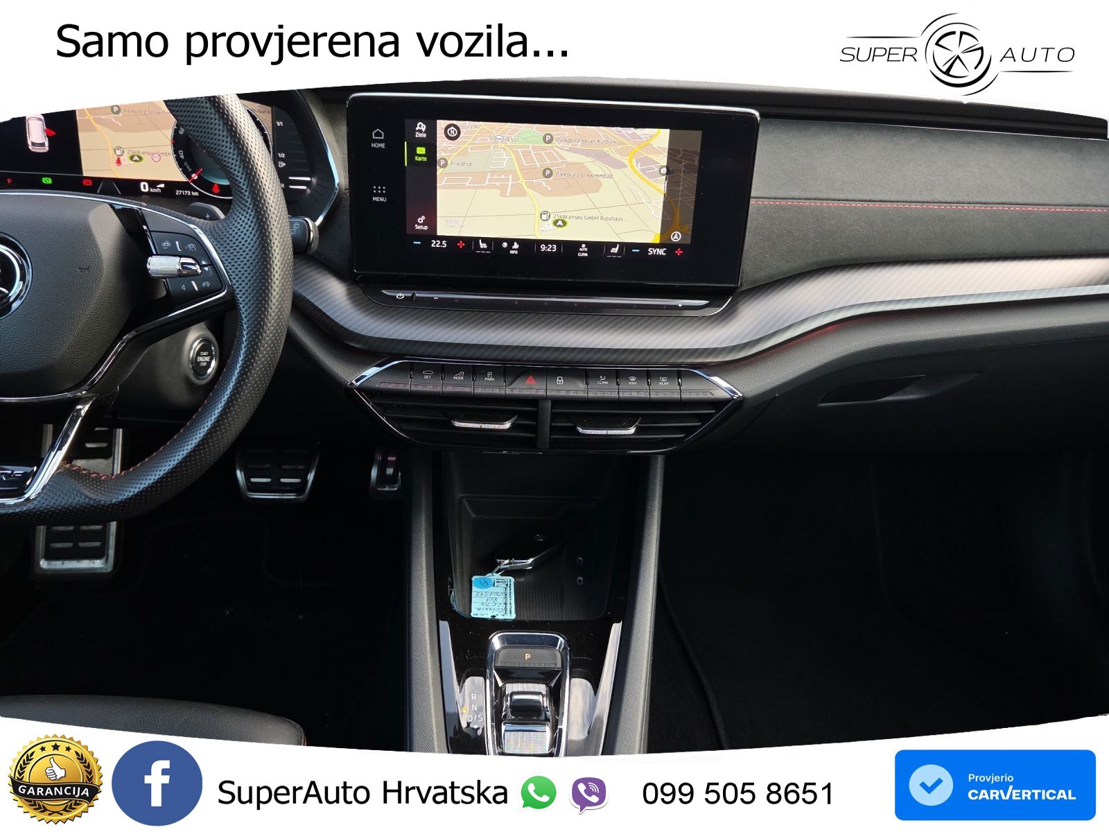 Škoda Octavia Combi RS 2.0 TDI (200 KS) DSG LED+GR SJED+ACC