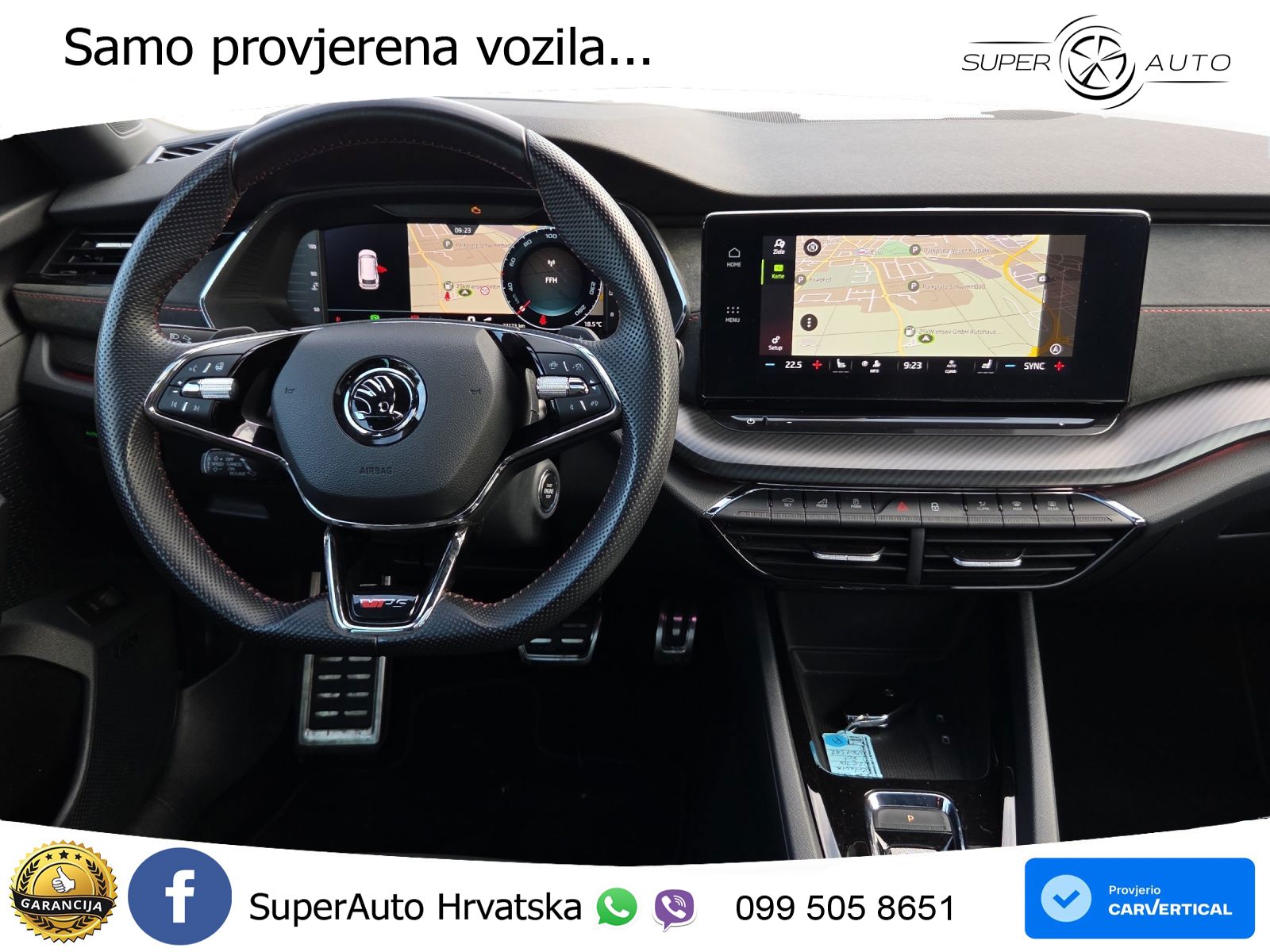 Škoda Octavia Combi RS 2.0 TDI (200 KS) DSG LED+GR SJED+ACC