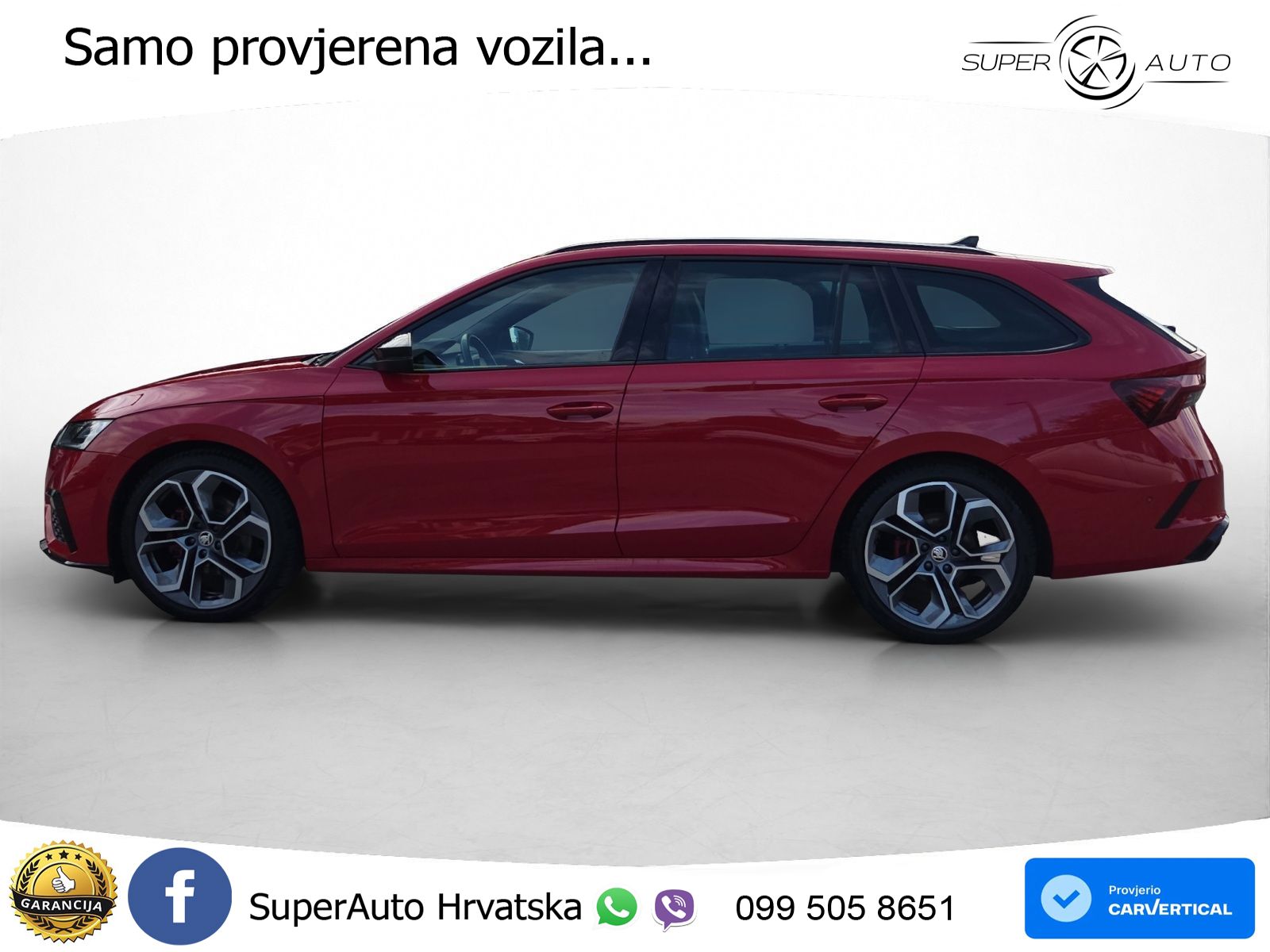 Škoda Octavia Combi RS 2.0 TDI (200 KS) DSG LED+GR SJED+ACC