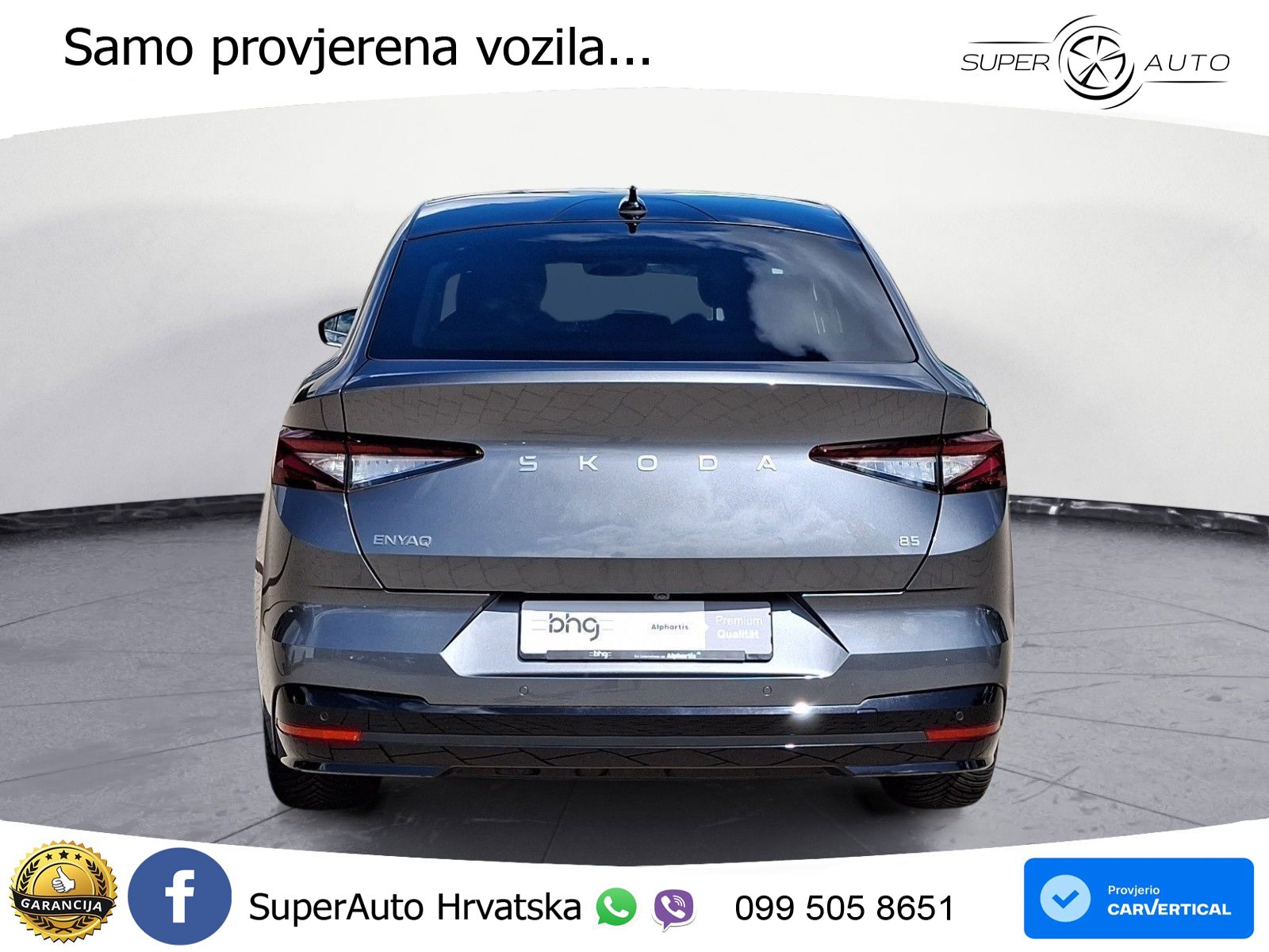 Škoda Enyaq Coupe 85 82 kWh (286 KS)