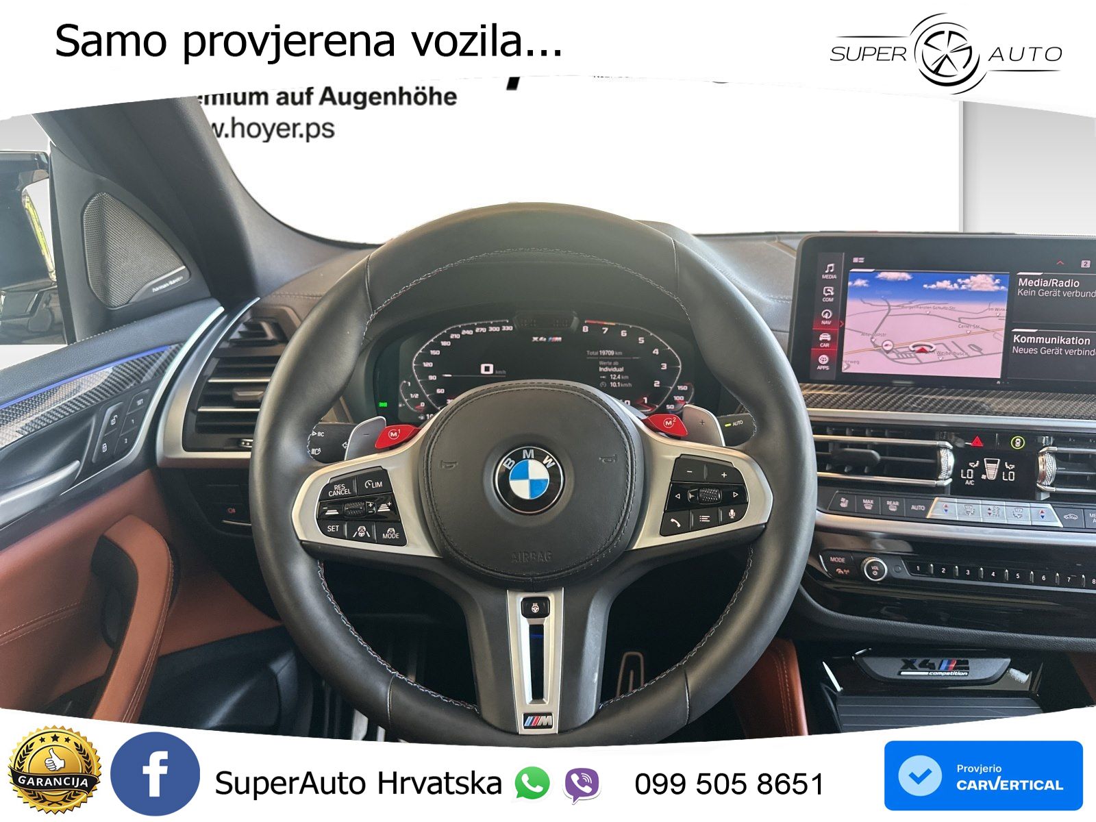 BMW X4 M Competition 3.0 (510 KS) xDrive Steptronic LED+GR SJED+ACC