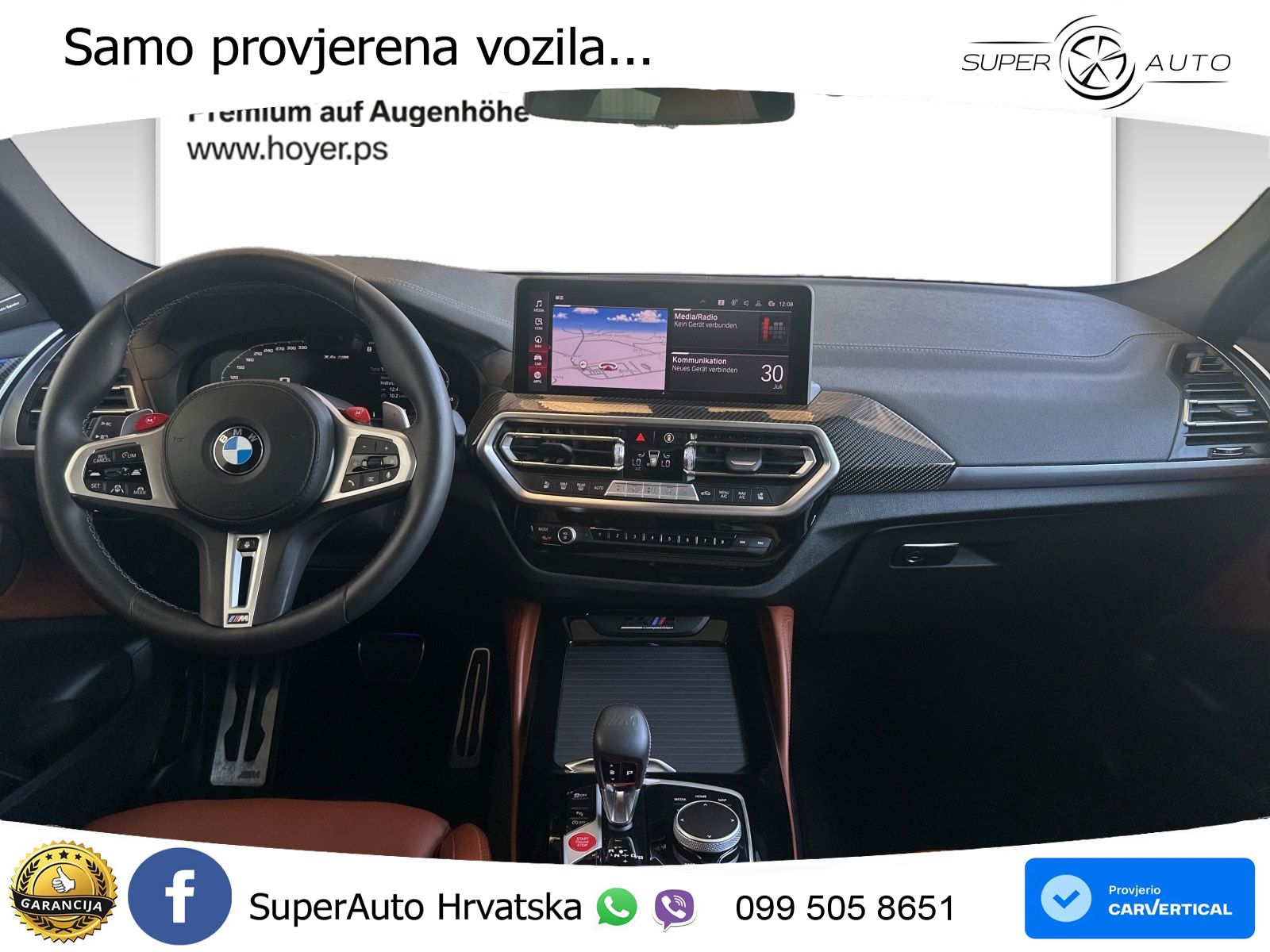 BMW X4 M Competition 3.0 (510 KS) xDrive Steptronic LED+GR SJED+ACC