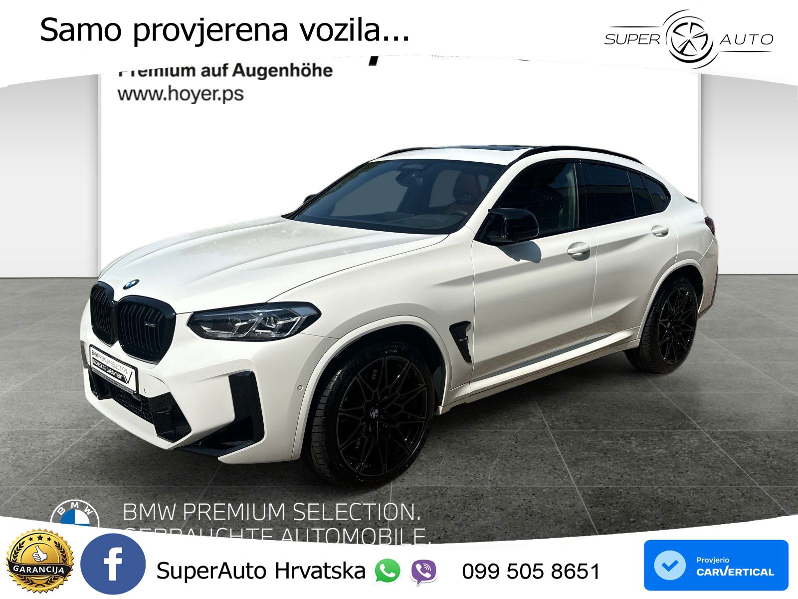 BMW X4 M Competition 3.0 (510 KS) xDrive Steptronic LED+GR SJED+ACC