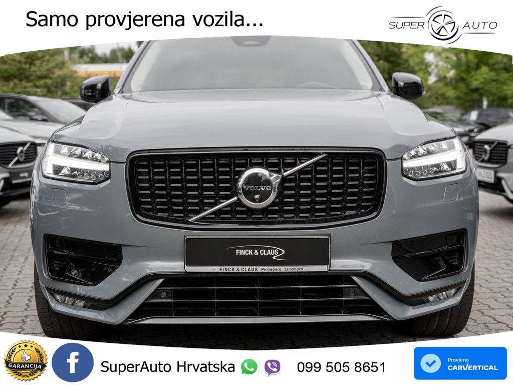 Volvo XC90 2.0 B5 Diesel AWD Automatic ACC+HEAD+4xGR SJED+360+PANO