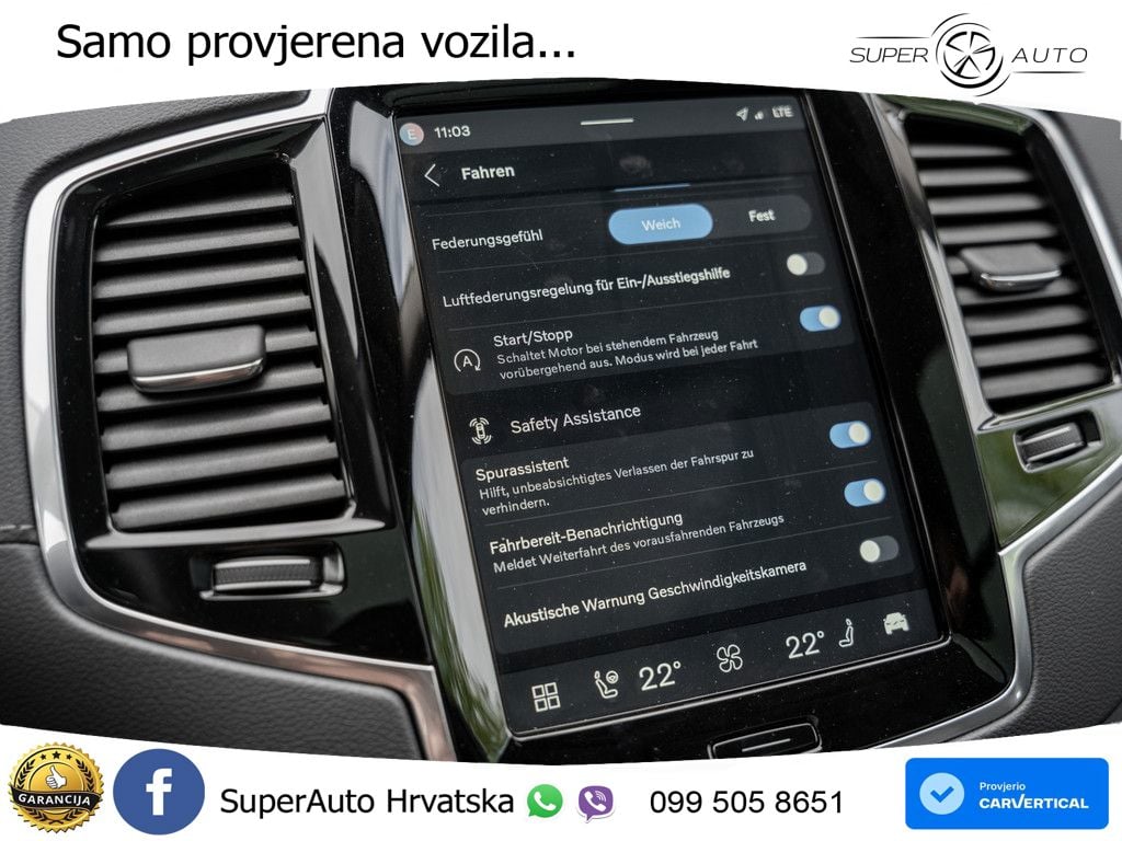 Volvo XC90 2.0 B5 Diesel AWD Automatic ACC+HEAD+4xGR SJED+360+PANO