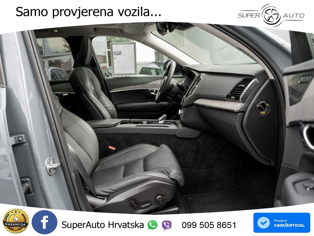 Volvo XC90 2.0 B5 Diesel AWD Automatic ACC+HEAD+4xGR SJED+360+PANO