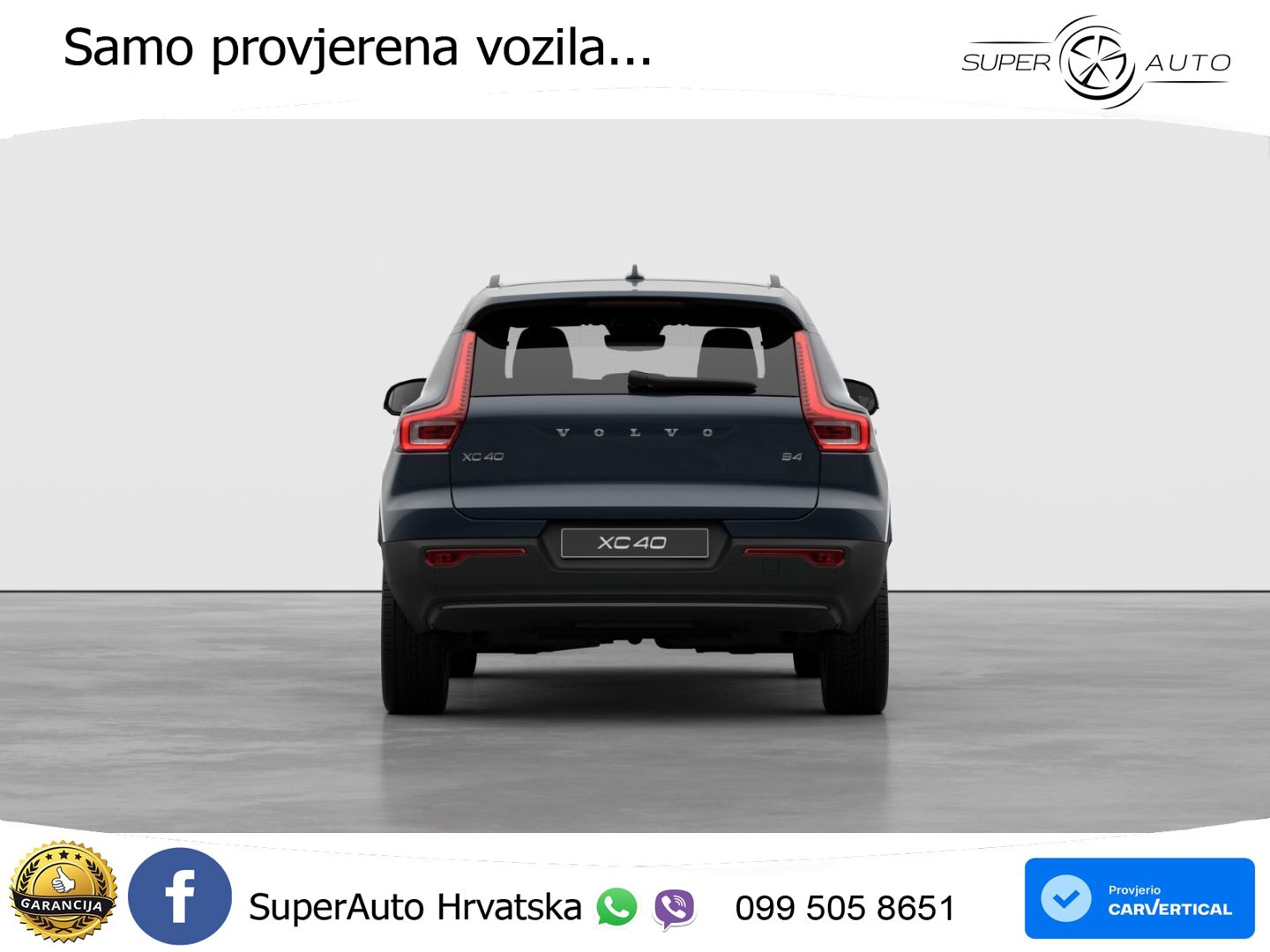Volvo XC40 2.0 B4 197 KS Automatic LED+GR SJED+ACC