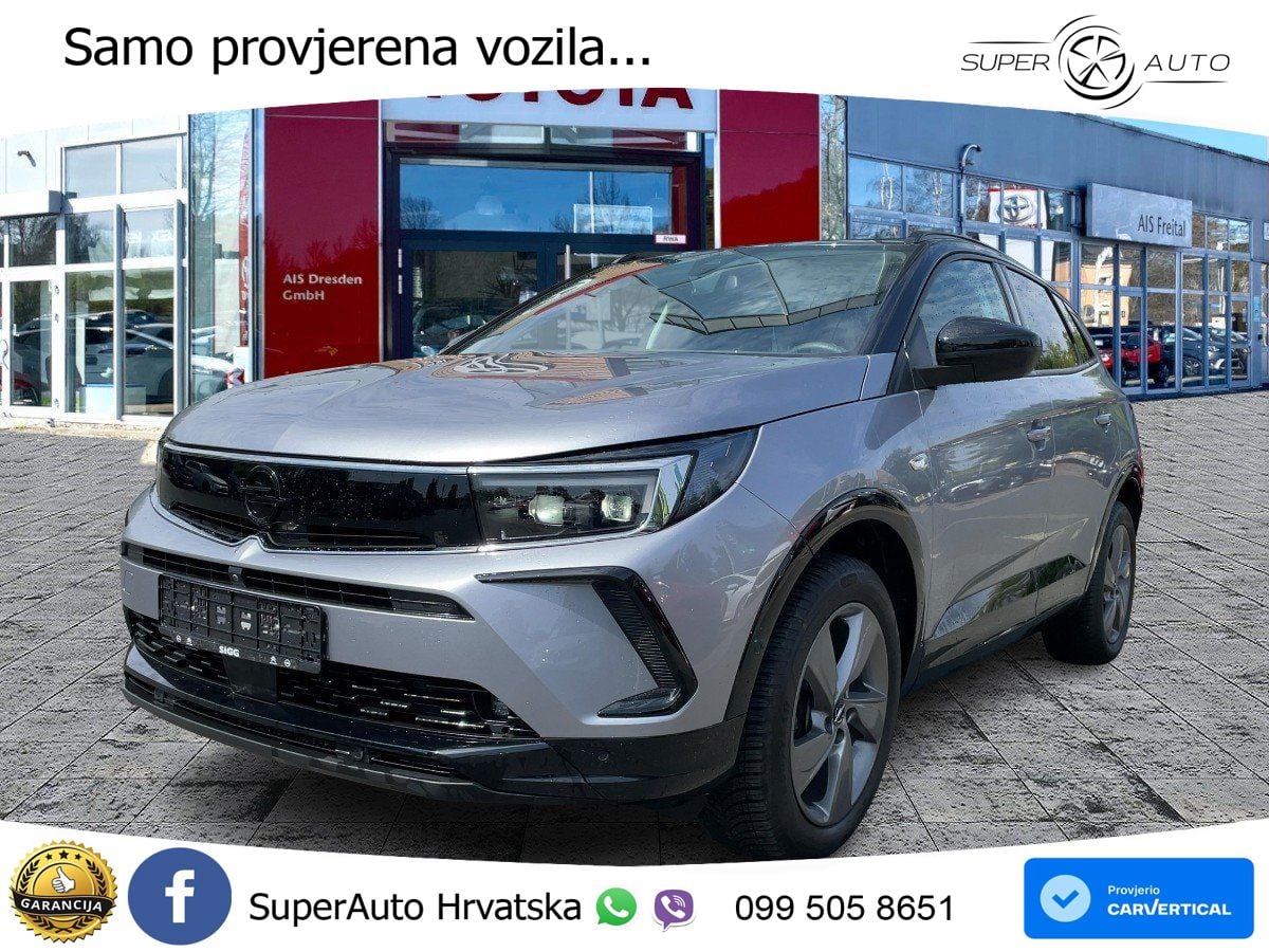 Opel Grandland 1.2i Turbo (130 KS) Automatic GS LED+GR SJED+ACC