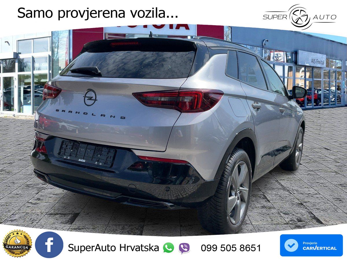 Opel Grandland 1.2i Turbo (130 KS) Automatic GS LED+GR SJED+ACC