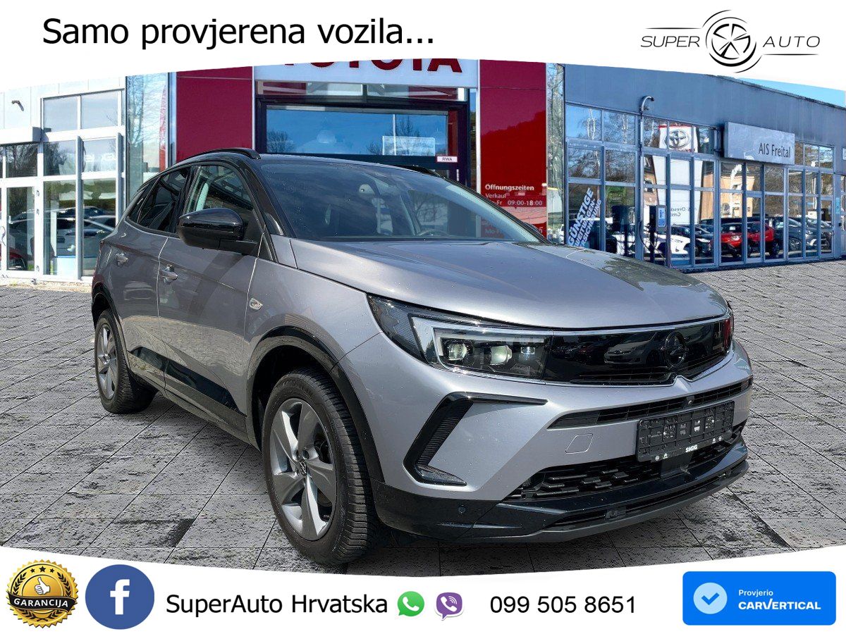 Opel Grandland 1.2i Turbo (130 KS) Automatic GS LED+GR SJED+ACC