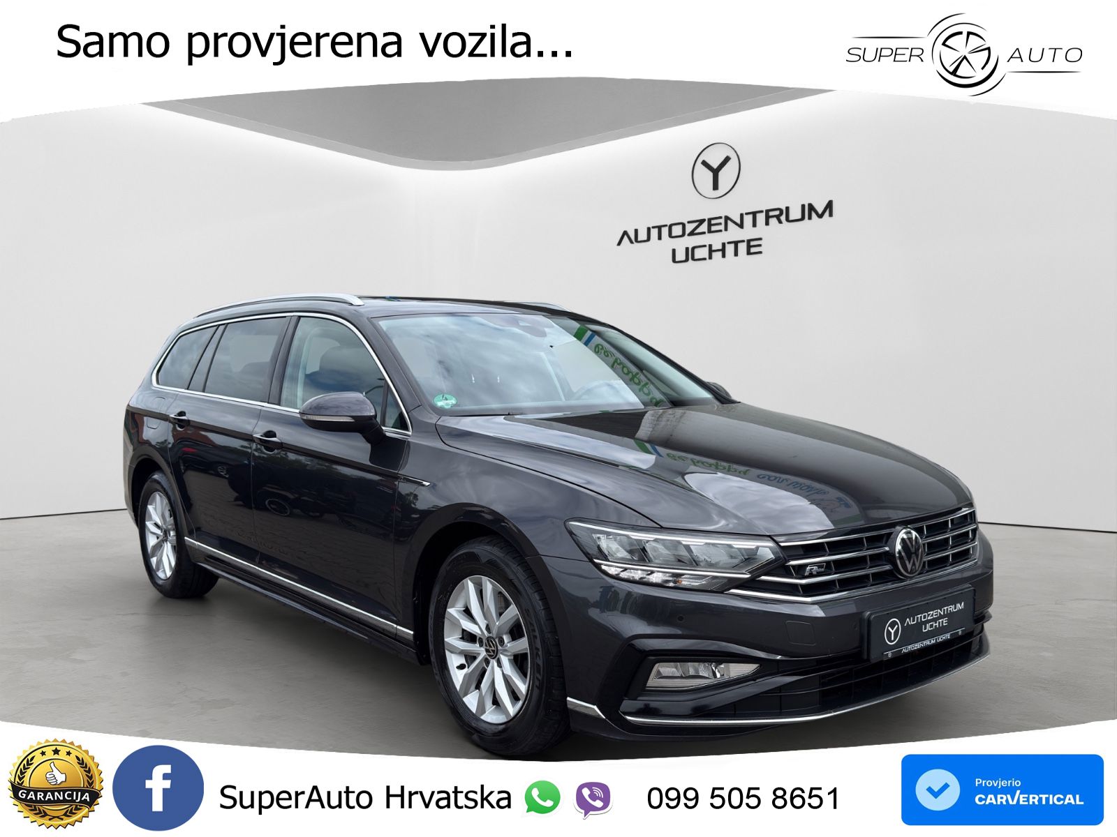 Volkswagen Passat Variant 2.0 TDI (150 KS) DSG R-Line LED+GR SJED+ACC