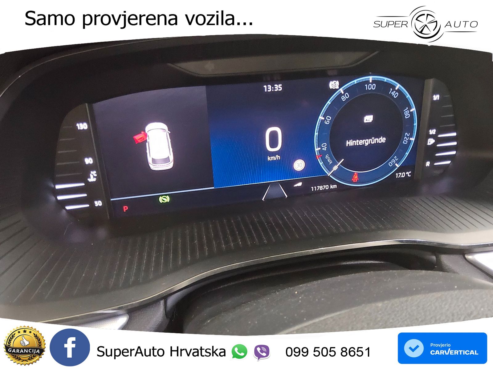 Škoda Octavia Combi 2.0 TDI (150 KS) DSG LED+GR SJED+ACC