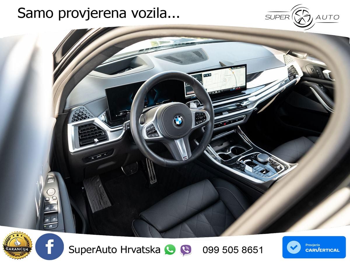 BMW X5 40d (352 KS) xDrive Steptronic ZRAČNI+ACC+GR SJED+KAM+PANO