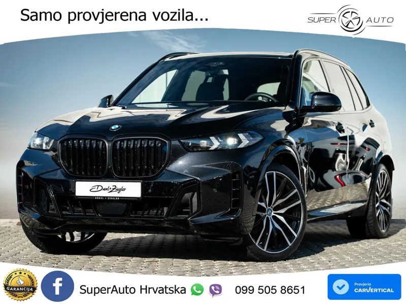 BMW X5 40d (352 KS) xDrive Steptronic ZRAČNI+ACC+GR SJED+KAM+PANO