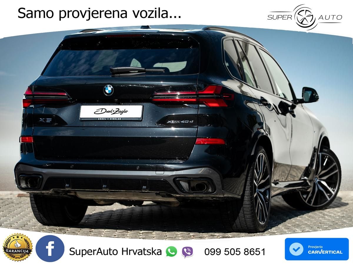 BMW X5 40d (352 KS) xDrive Steptronic ZRAČNI+ACC+GR SJED+KAM+PANO