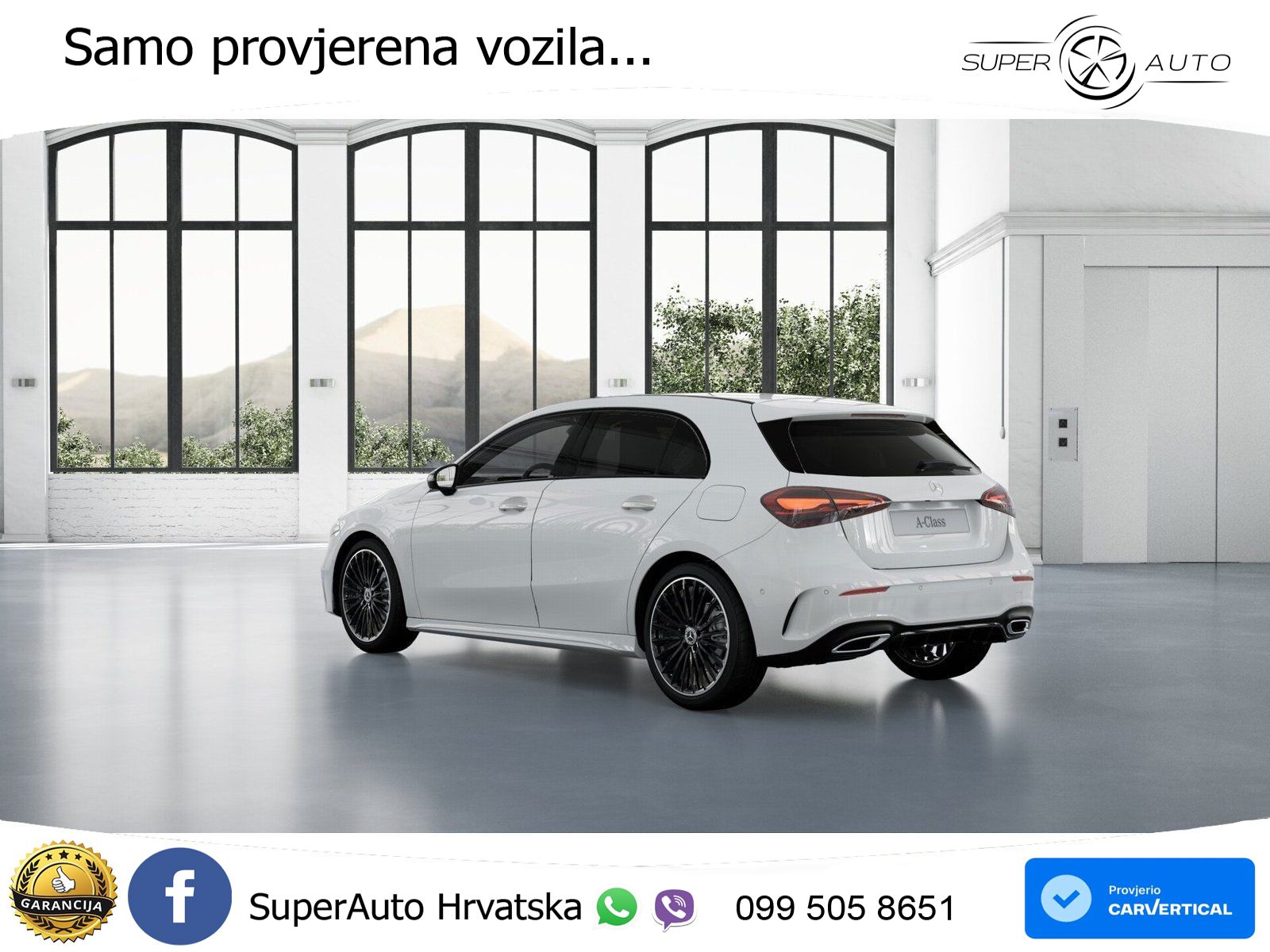 Mercedes-Benz A 200d 8G-DCT AMG LED+GR SJED+ACC