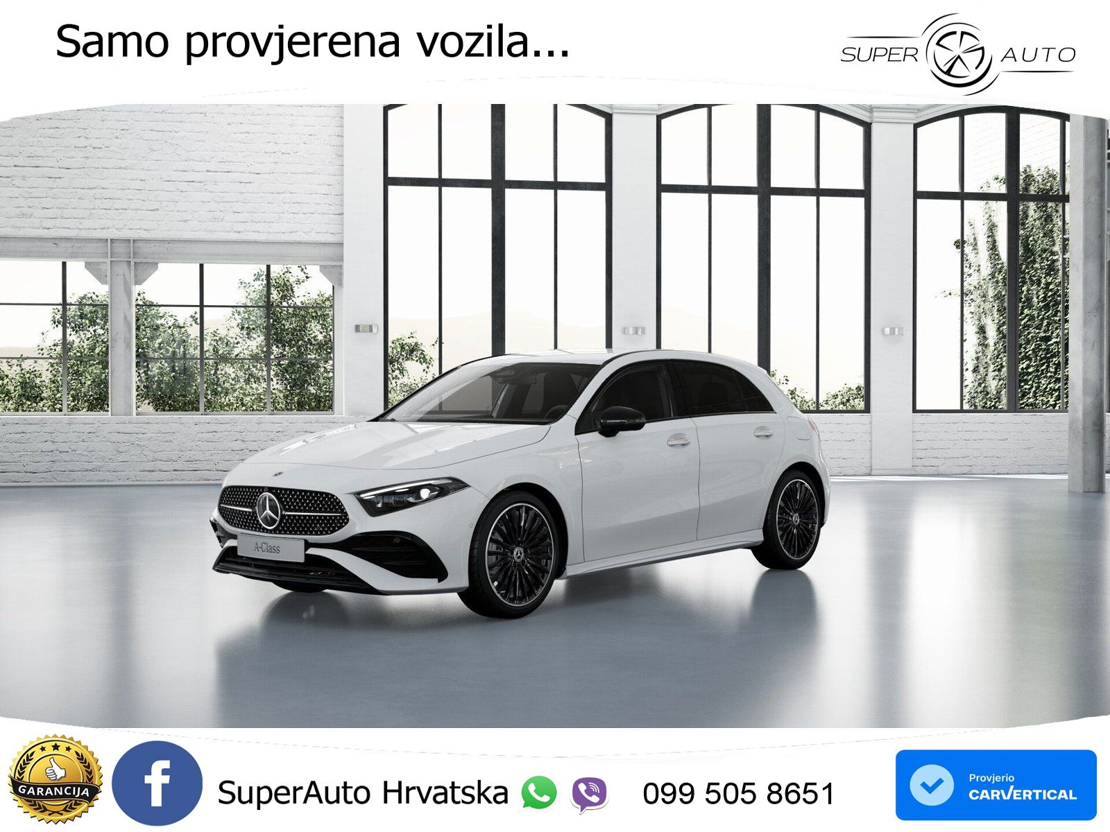 Mercedes-Benz A 200d 8G-DCT AMG LED+GR SJED+ACC