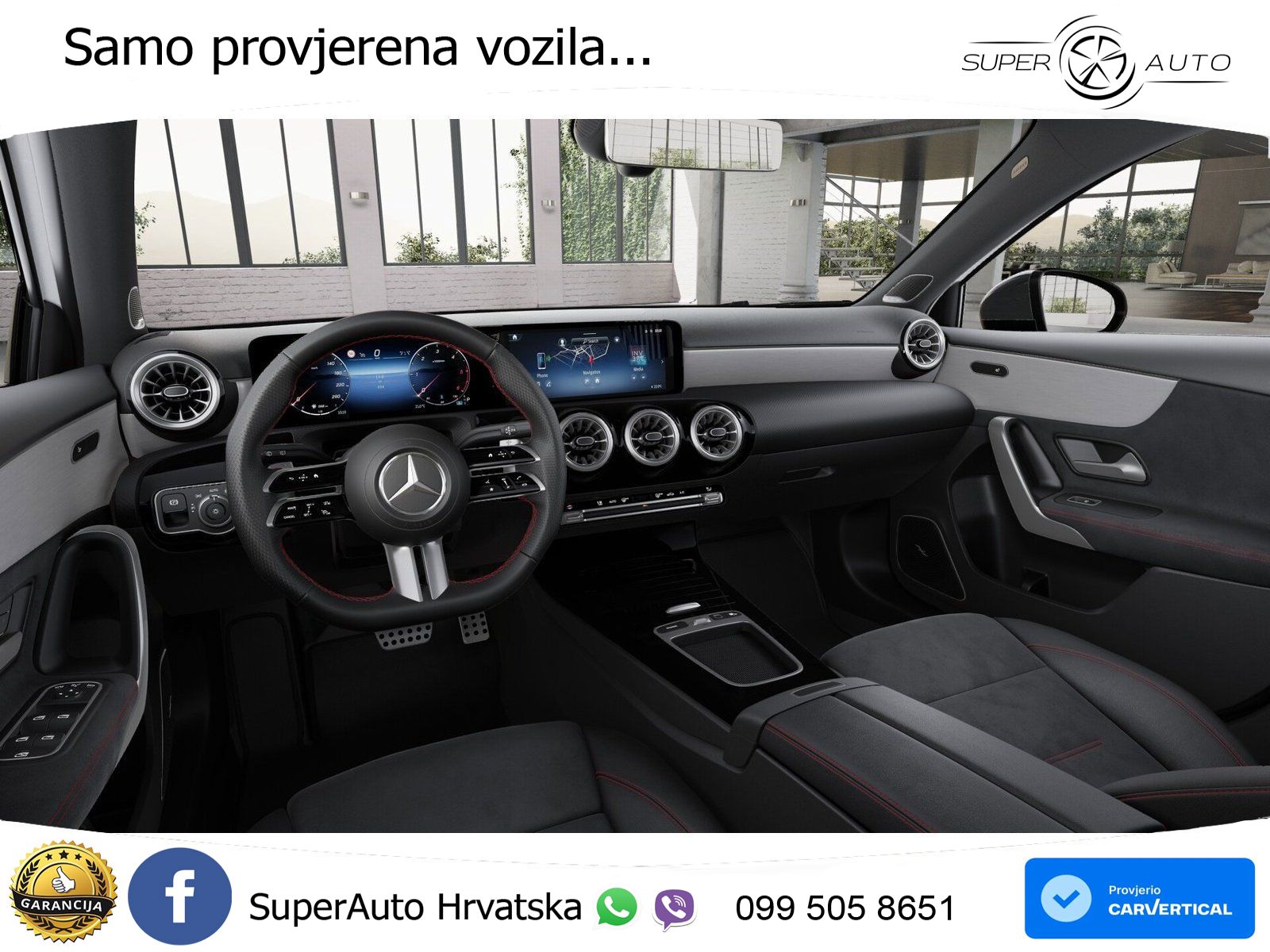 Mercedes-Benz A 200d 8G-DCT AMG LED+GR SJED+ACC