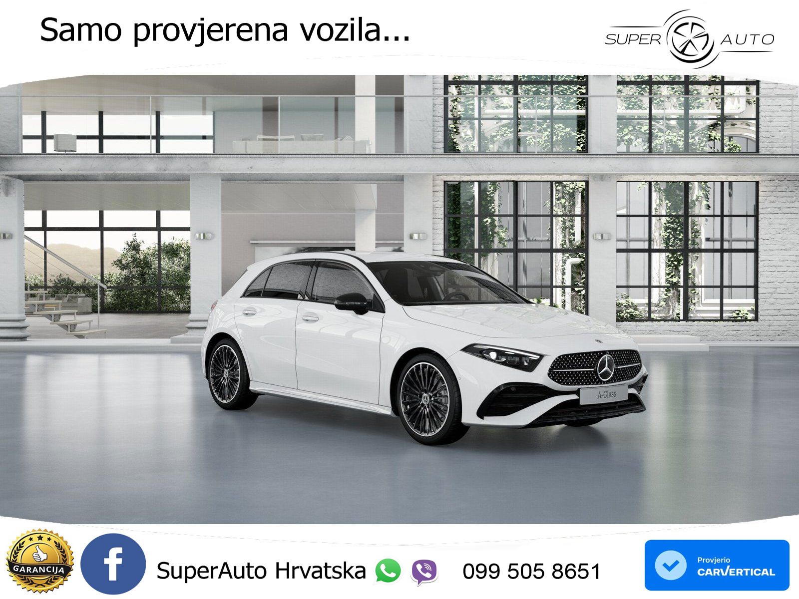 Mercedes-Benz A 200d 8G-DCT AMG LED+GR SJED+ACC