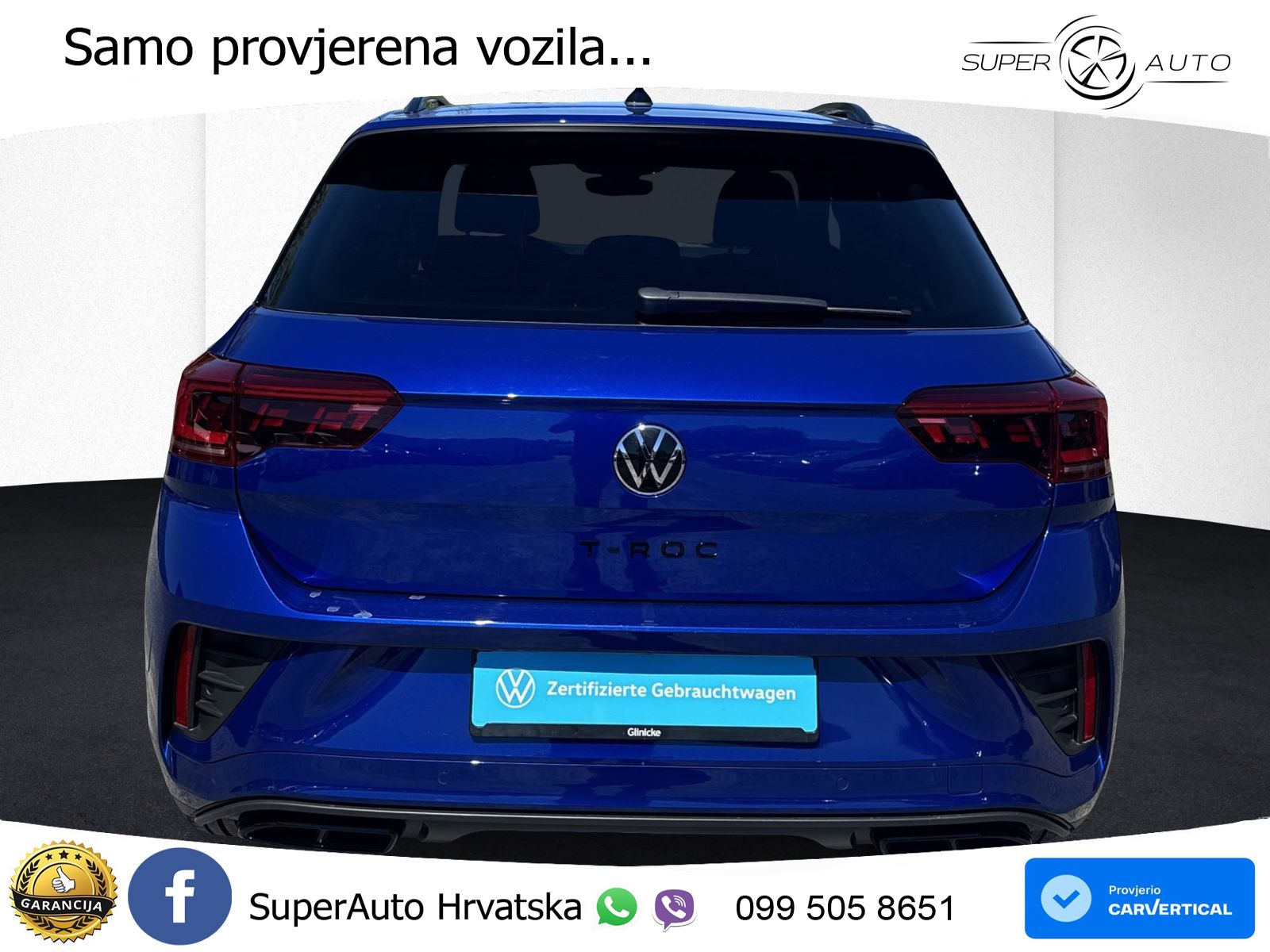 Volkswagen T-Roc I 2.0 TDI (150 KS) DSG LED+GR SJED+ACC