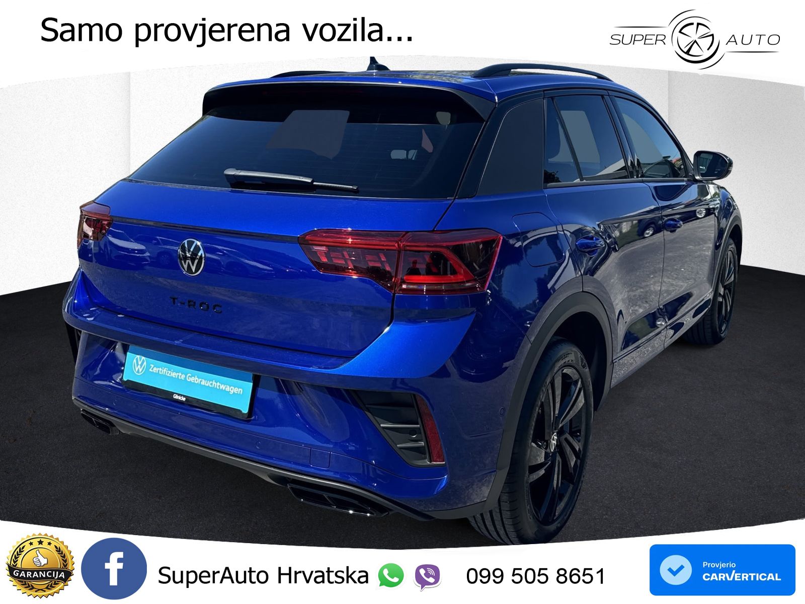 Volkswagen T-Roc I 2.0 TDI (150 KS) DSG LED+GR SJED+ACC
