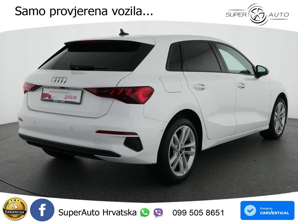 Audi A3 30 TDI (116 KS) S tronic LED+GR SJED+ACC