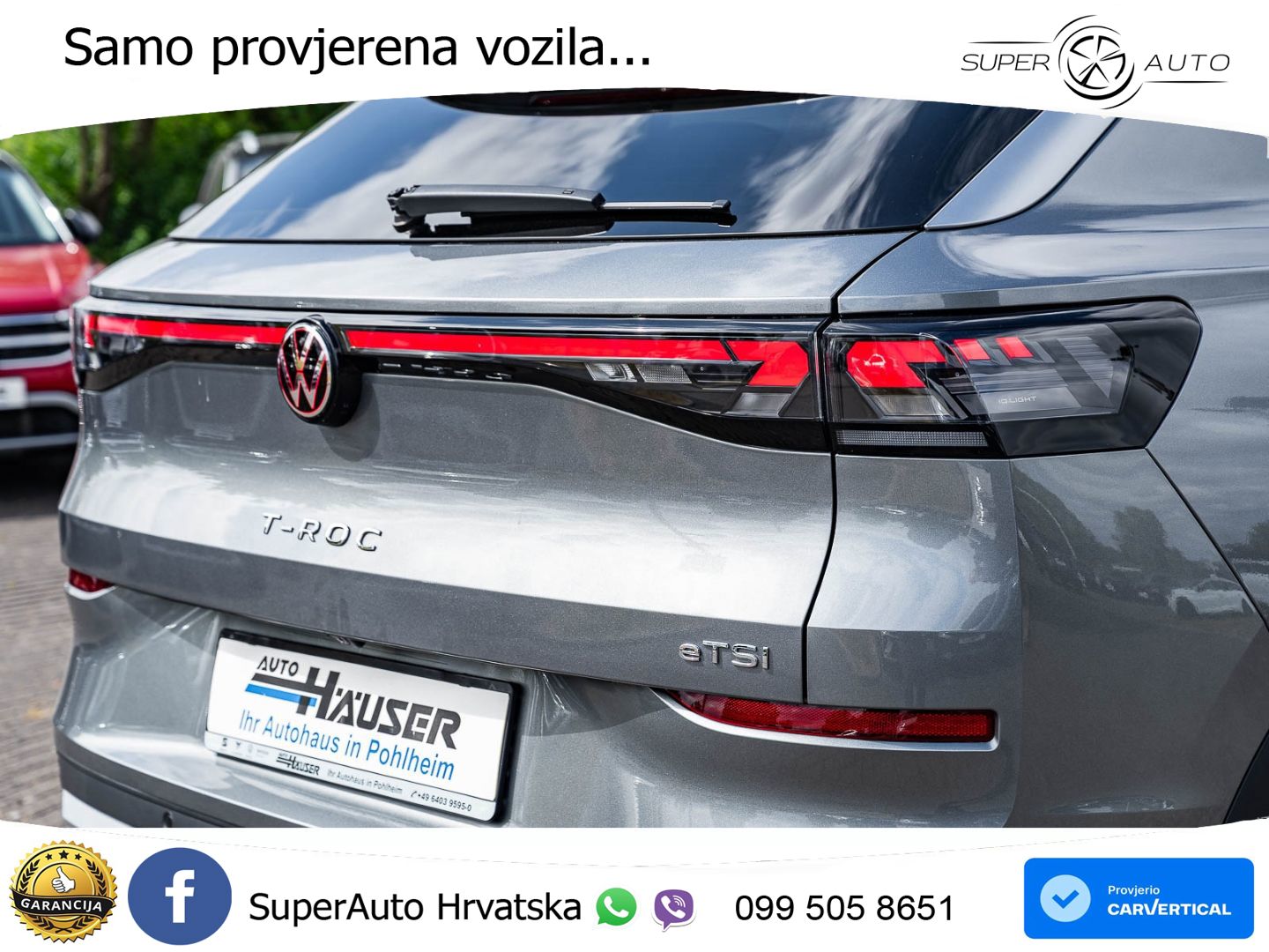 Volkswagen T-Roc II 1.5 eTSI (150 KS)  DSG LED+GR SJED+ACC