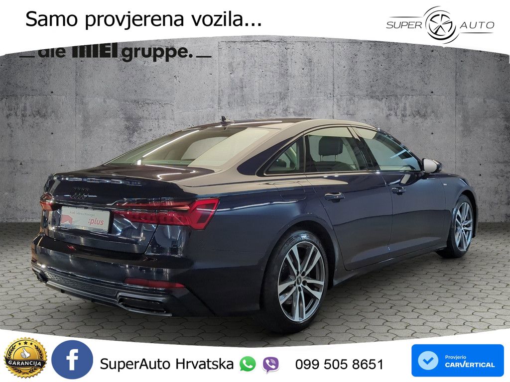 Audi A6 50 TDI V6 (286 KS) quattro tiptronic S line MATRIX+GR SJED+KAM