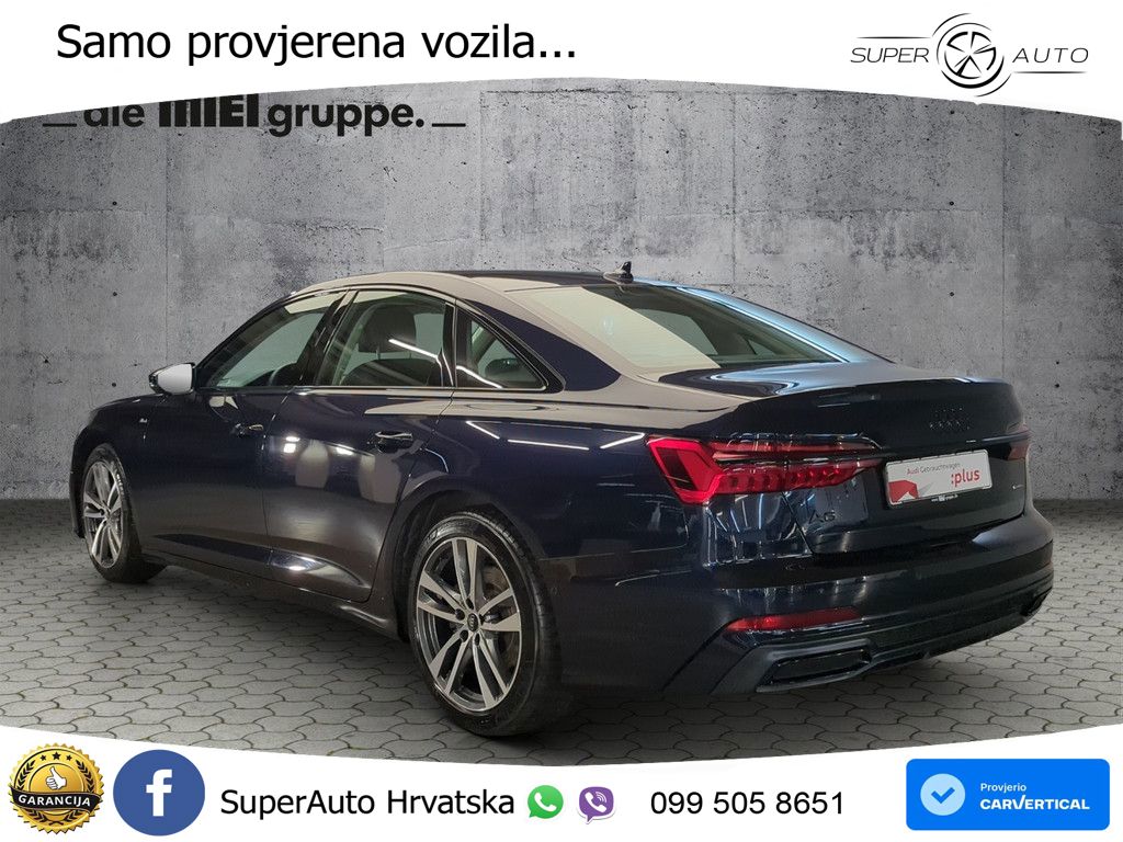 Audi A6 50 TDI V6 (286 KS) quattro tiptronic S line MATRIX+GR SJED+KAM
