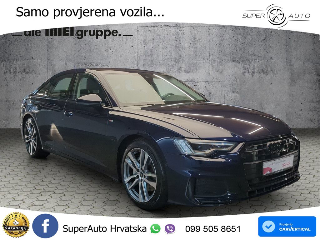 Audi A6 50 TDI V6 (286 KS) quattro tiptronic S line MATRIX+GR SJED+KAM