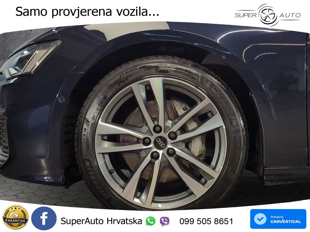 Audi A6 50 TDI V6 (286 KS) quattro tiptronic S line MATRIX+GR SJED+KAM