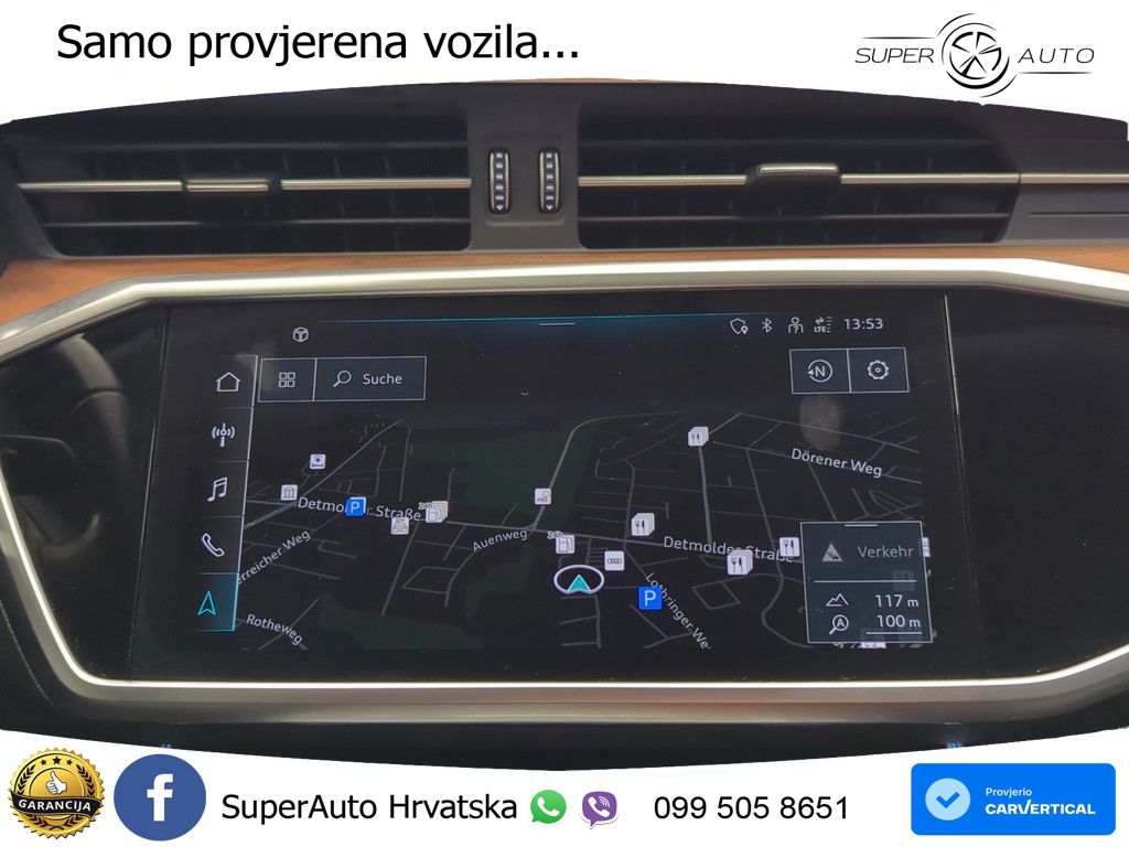 Audi A6 50 TDI V6 (286 KS) quattro tiptronic S line MATRIX+GR SJED+KAM