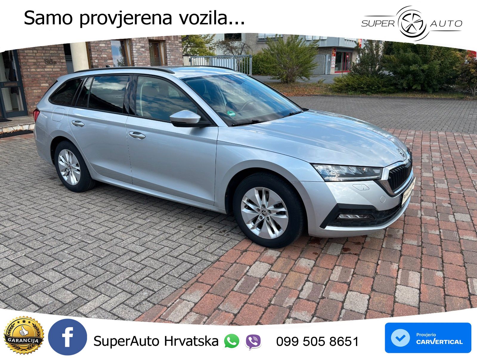 Škoda Octavia Combi 2.0 TDI (150 KS) DSG LED+GR SJED+ACC