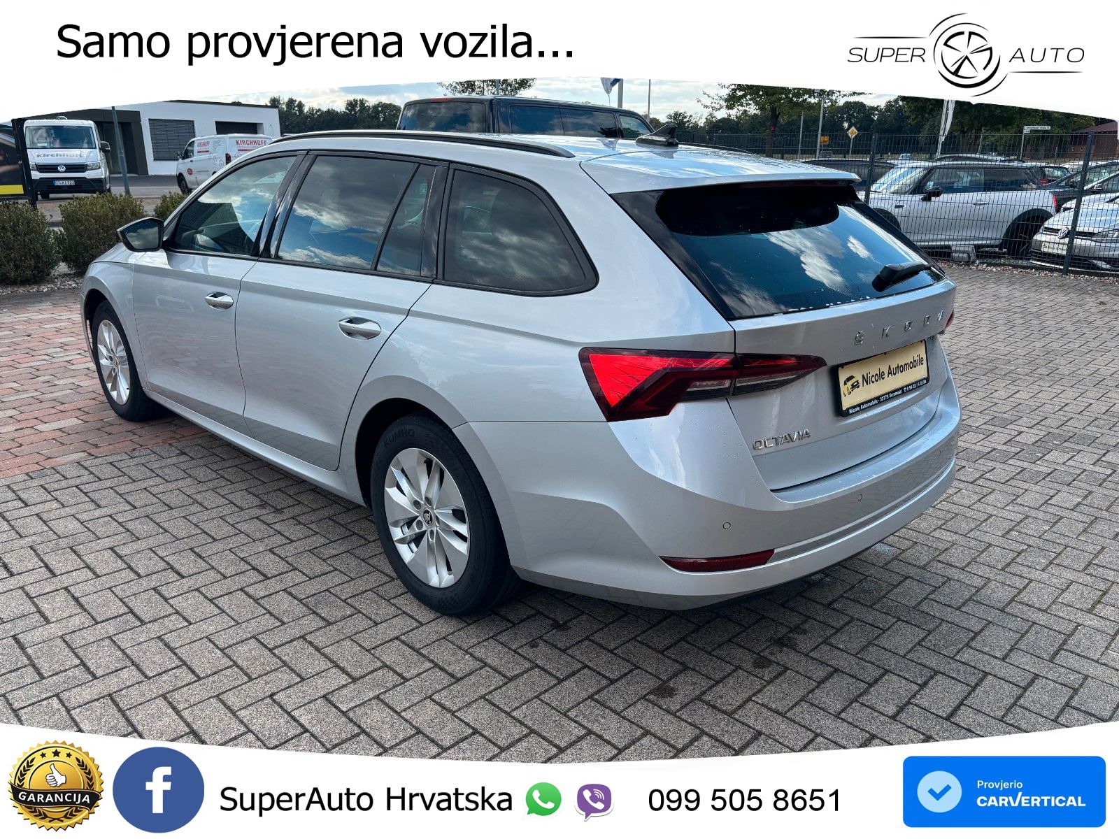 Škoda Octavia Combi 2.0 TDI (150 KS) DSG LED+GR SJED+ACC