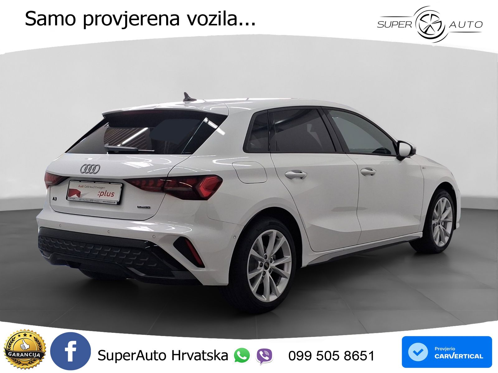 Audi A3 Sportback 40 TFSI (204 KS) quattro S tronic 2x S line