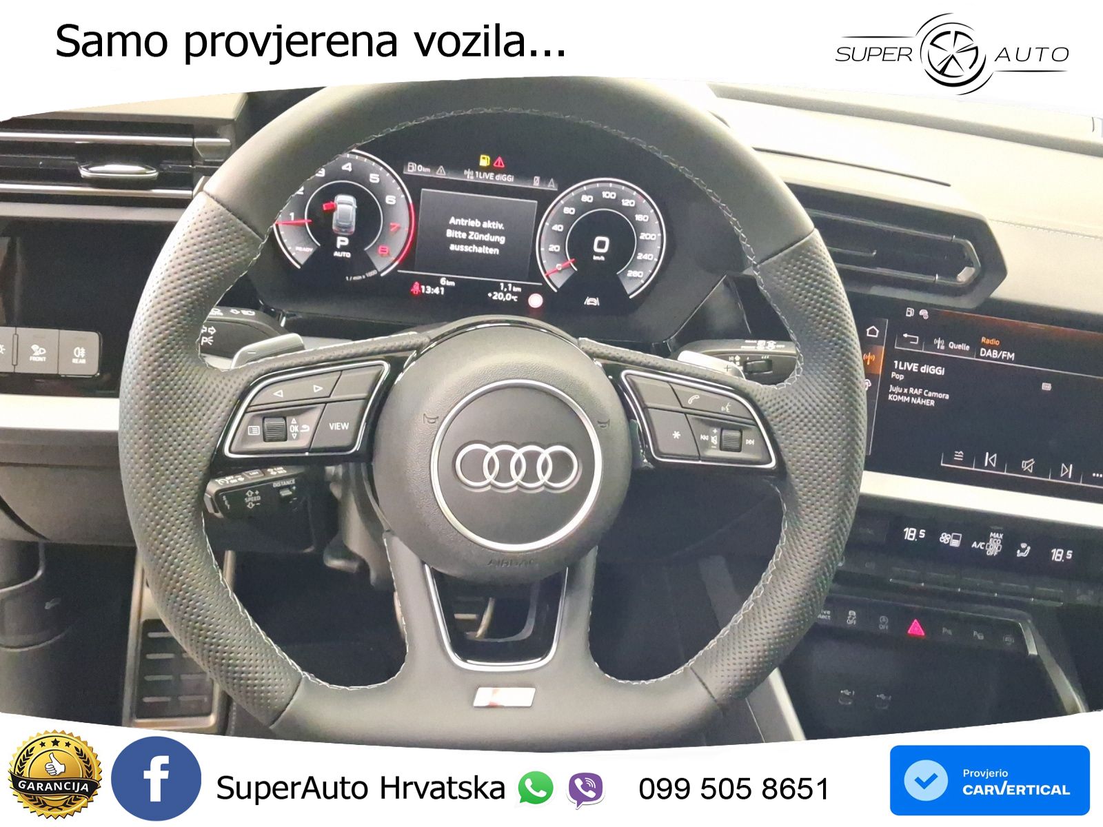 Audi A3 Sportback 40 TFSI (204 KS) quattro S tronic 2x S line