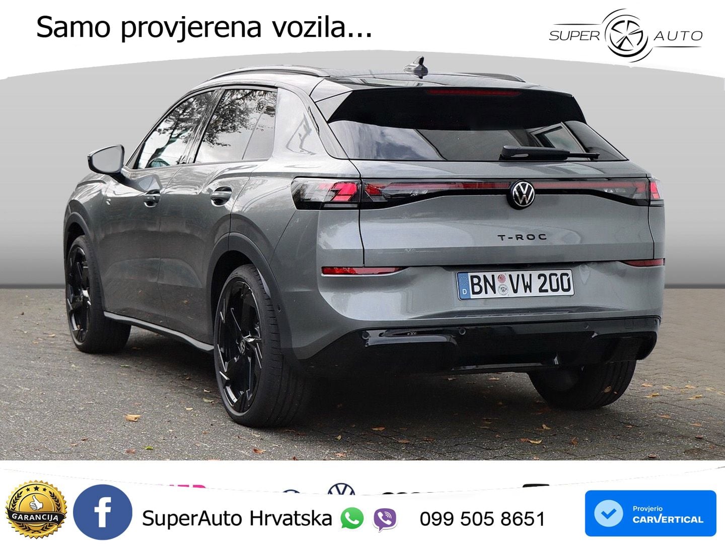 Volkswagen T-Roc 1.5 eTSI (150 KS)  DSG R-Line MATRIX+GR SJED+KAM