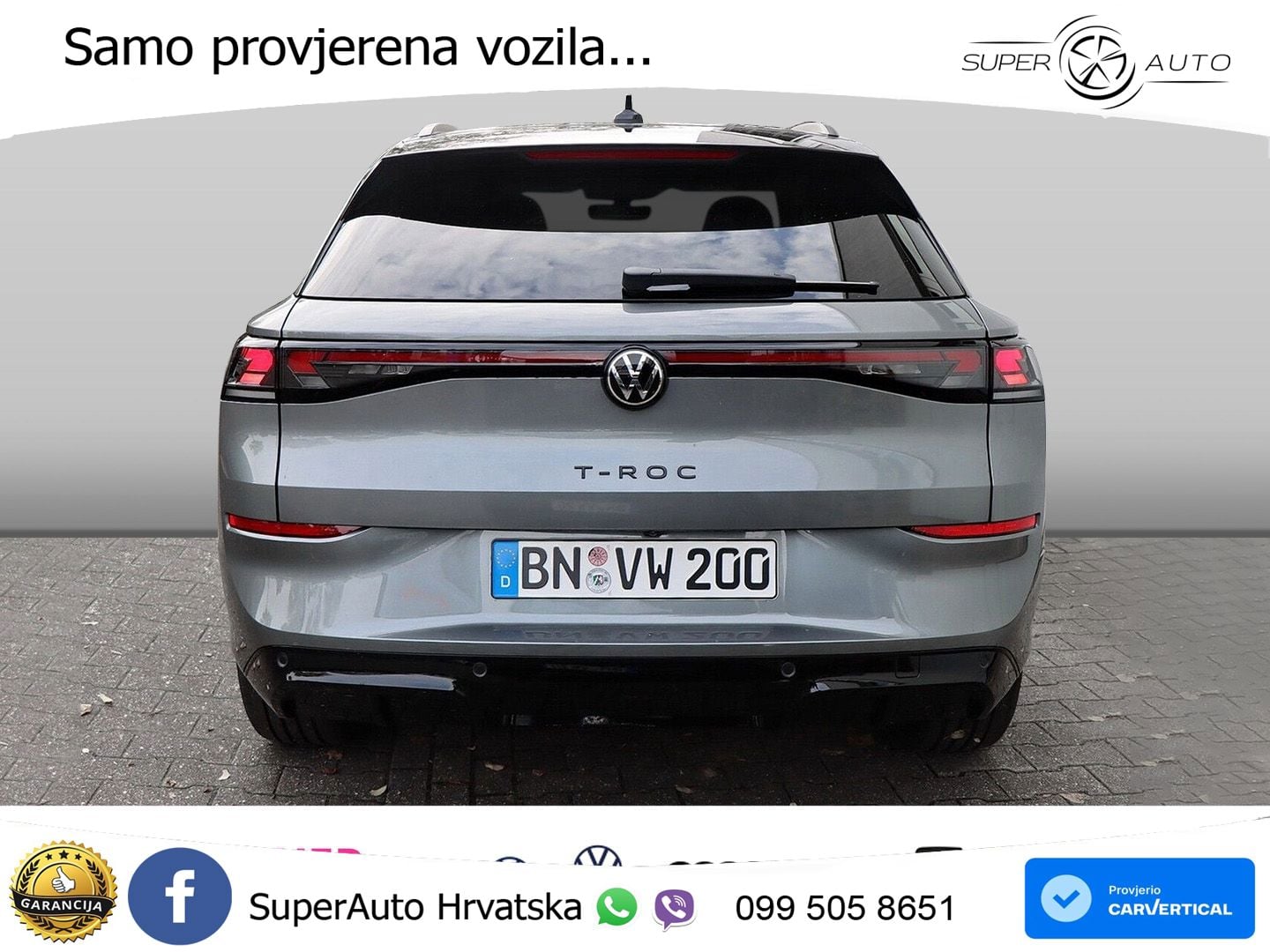 Volkswagen T-Roc 1.5 eTSI (150 KS)  DSG R-Line MATRIX+GR SJED+KAM