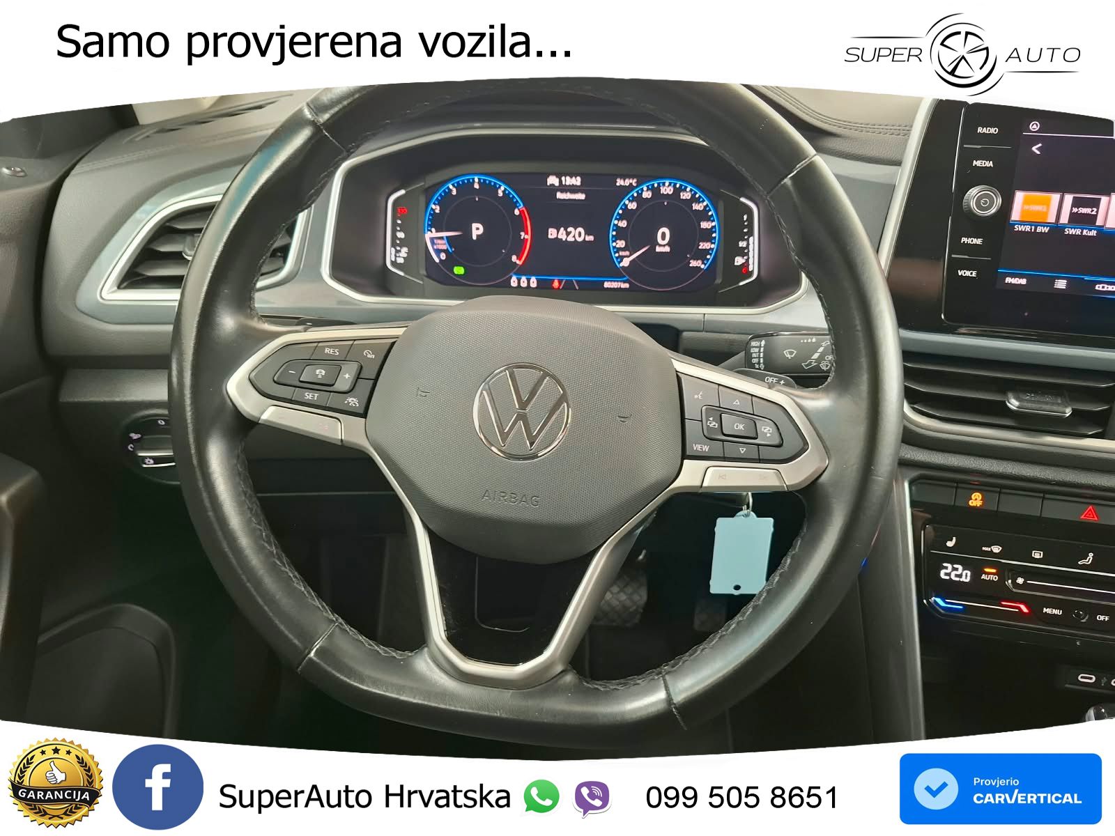 Volkswagen T-Roc I 1.5 TSI (150 KS) DSG LED+GR SJED+ACC