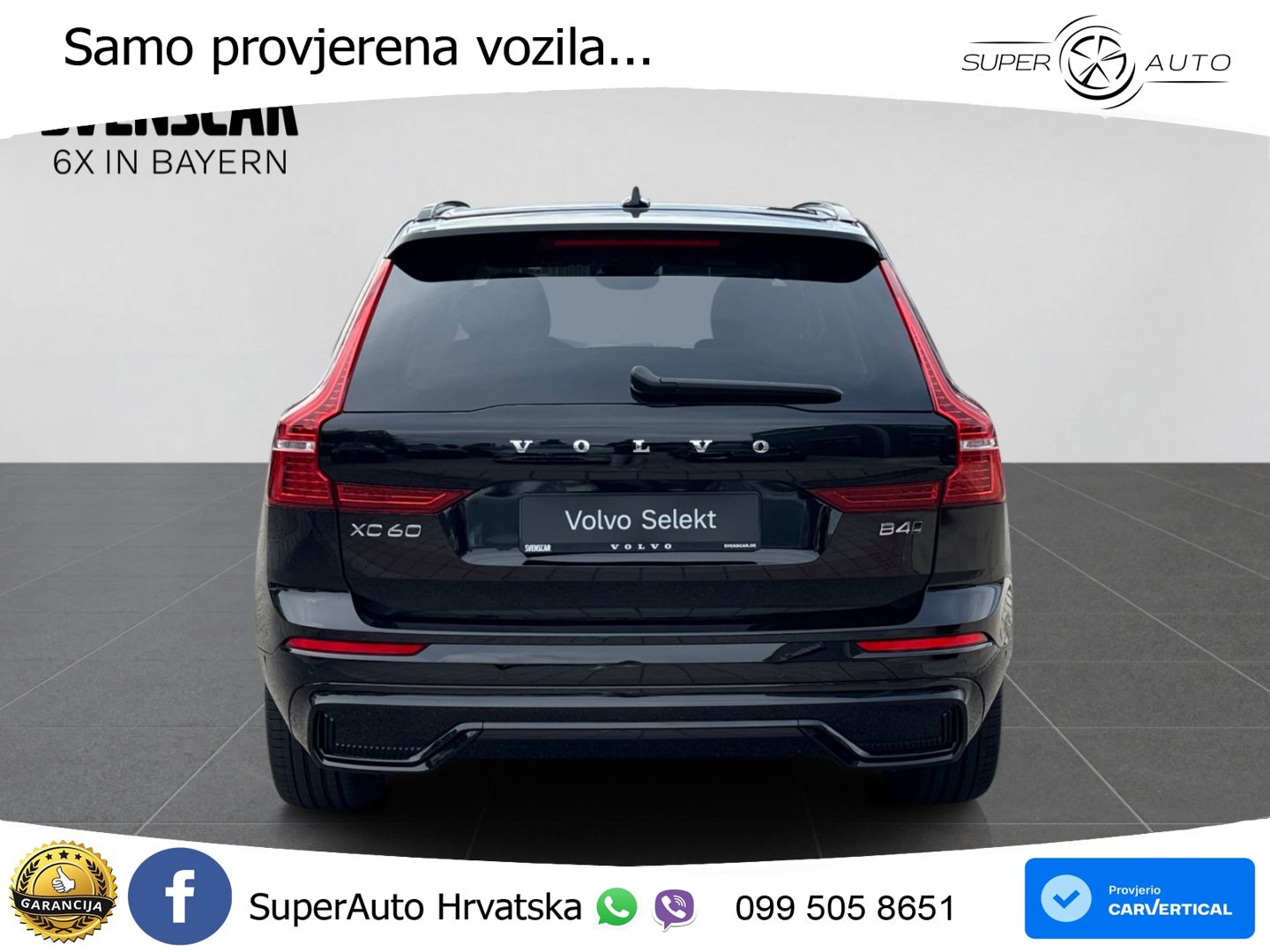 Volvo XC60 B4 Diesel AWD Geartronic ZRAČNI+ACC+GR SJED+KAM+PANO