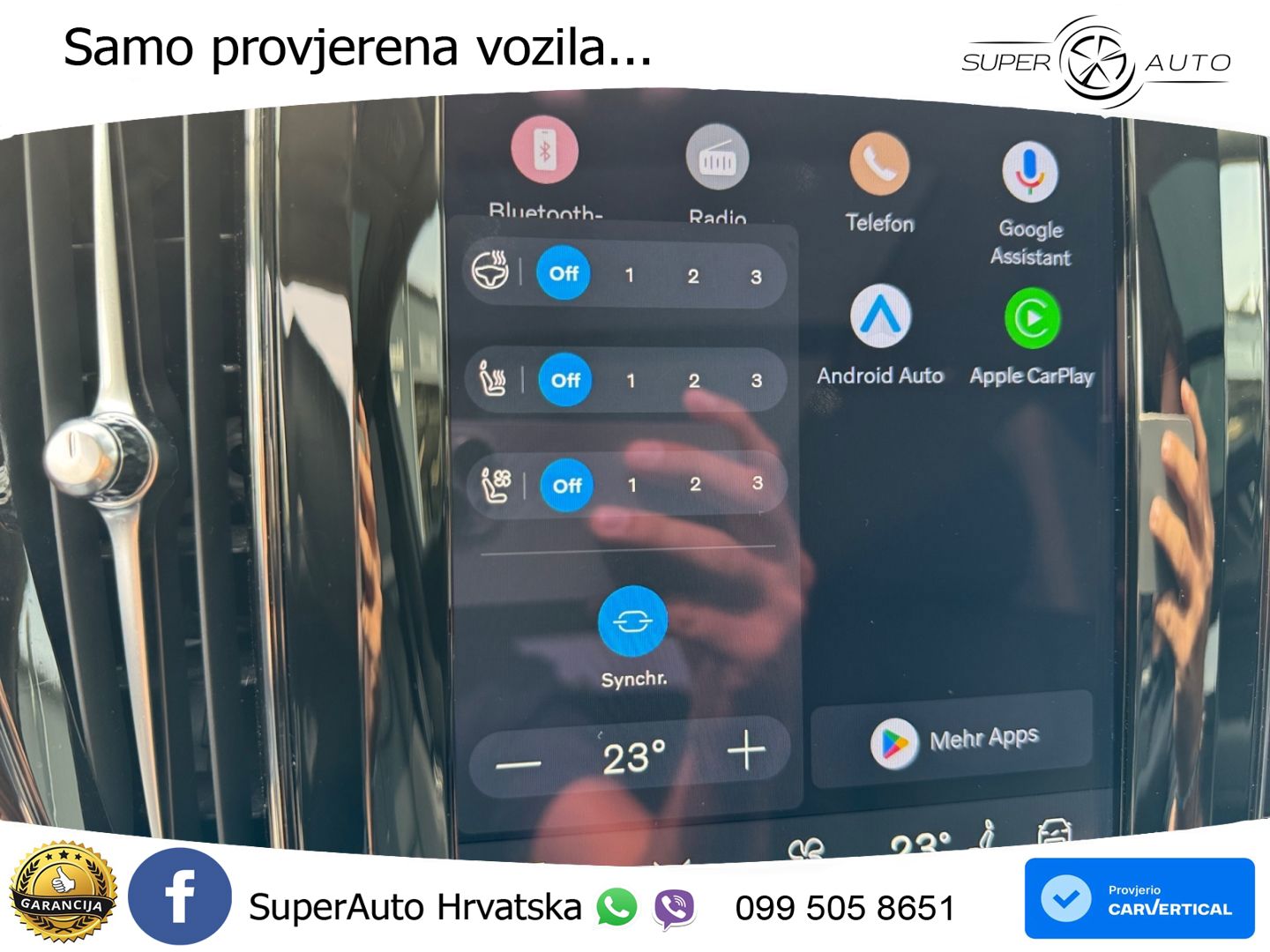 Volvo XC60 B4 Diesel AWD Geartronic ZRAČNI+ACC+GR SJED+KAM+PANO