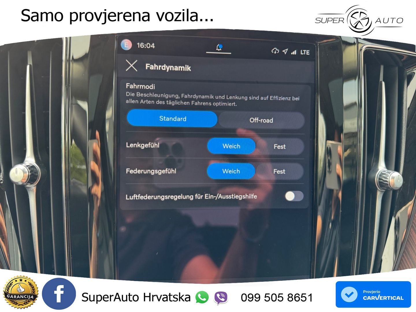 Volvo XC60 B4 Diesel AWD Geartronic ZRAČNI+ACC+GR SJED+KAM+PANO