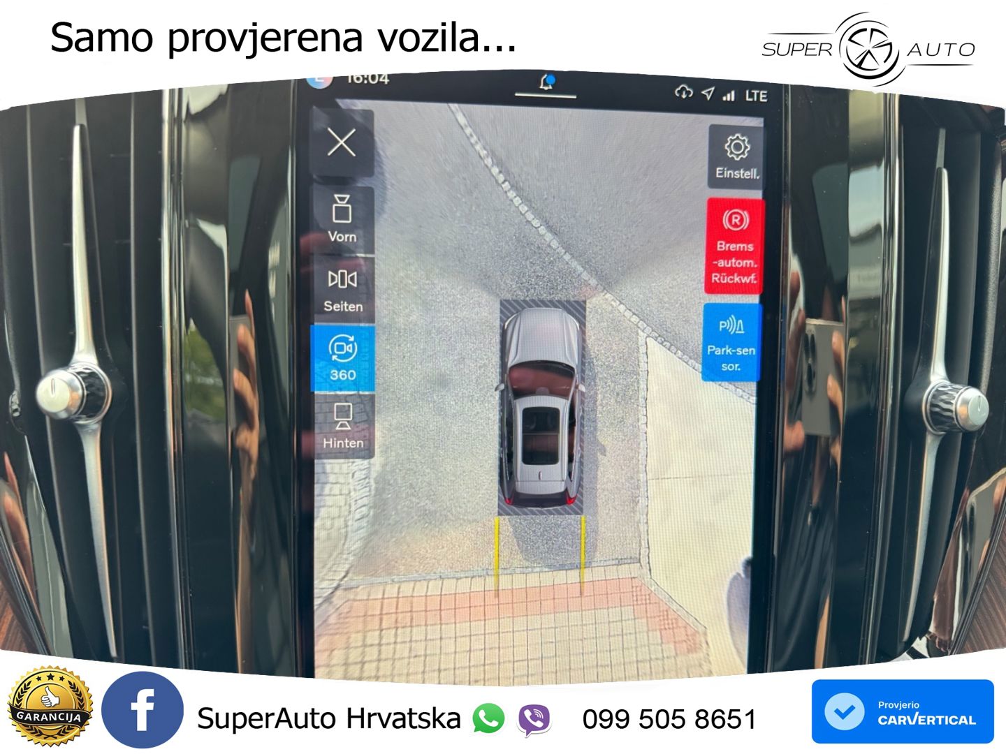 Volvo XC60 B4 Diesel AWD Geartronic ZRAČNI+ACC+GR SJED+KAM+PANO