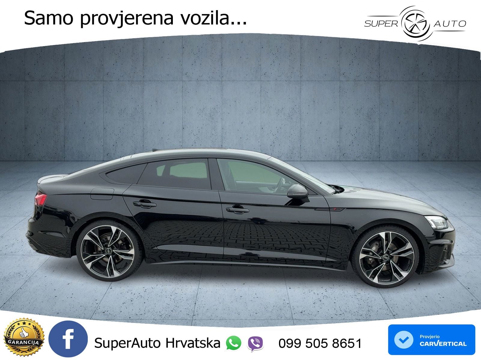 Audi A5 Sportback  40 TFSI (204 KS) S tronic S line LED+GR SJED+ACC