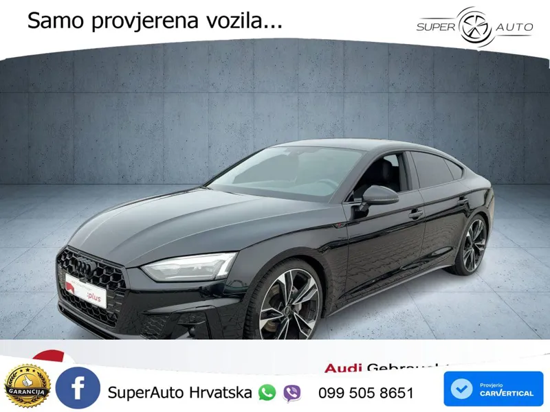Audi A5 Sportback  40 TFSI (204 KS) S tronic S line LED+GR SJED+ACC
