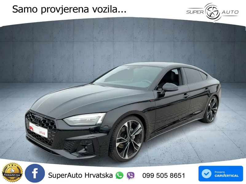 Audi A5 Sportback  40 TFSI (204 KS) S tronic S line LED+GR SJED+ACC